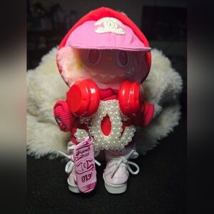 ✨️LABUBU 6 PIECE FASHION OUTFIT RED & PINK